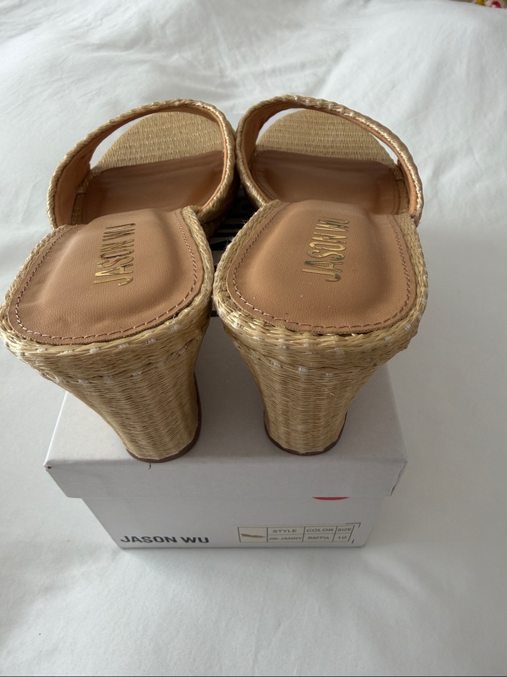 Jason Wu Raffia Slides - Picture 4 of 4